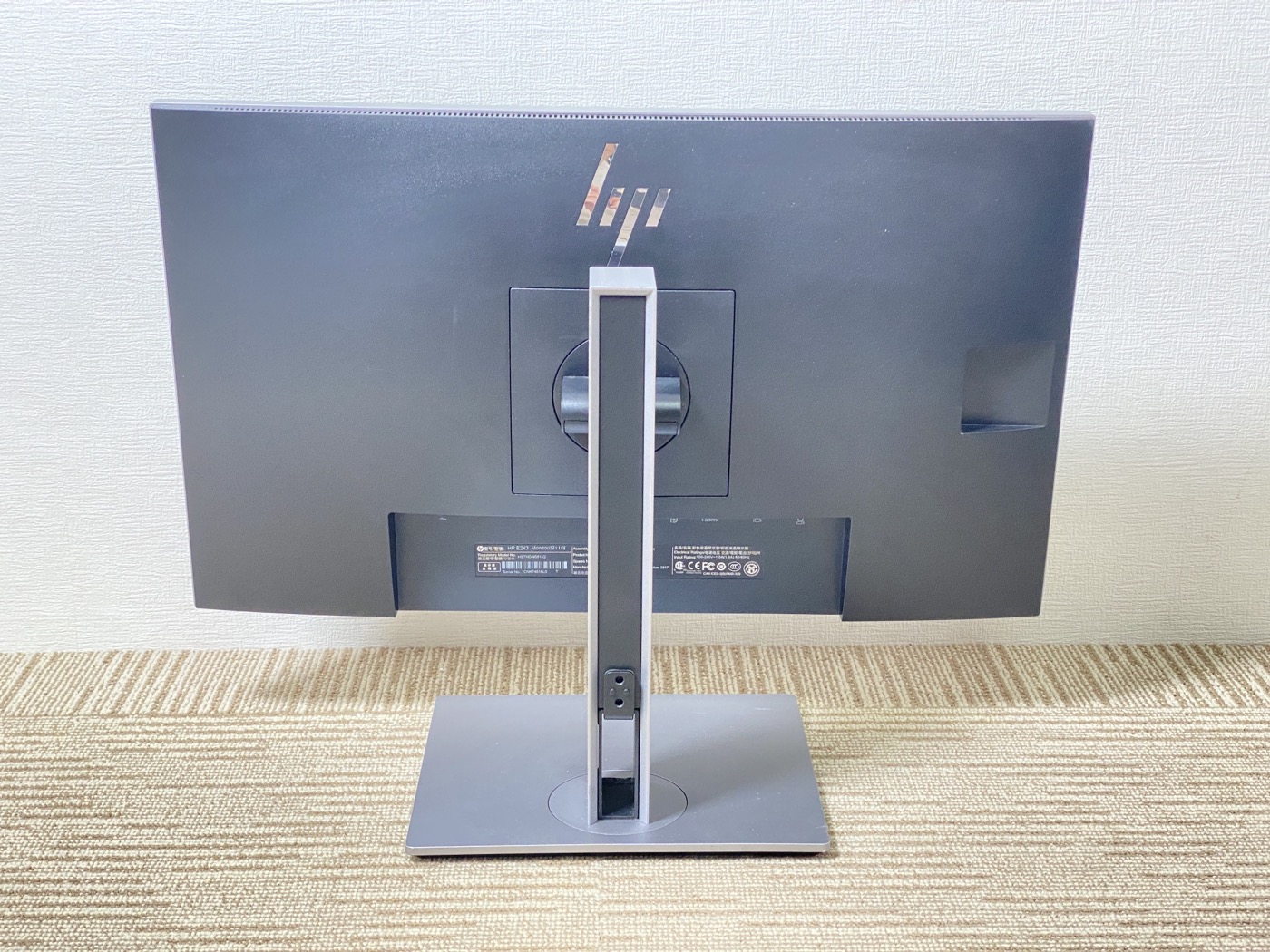 【中古】HP 1FH47AA#ABJ HP EliteDisplay 23.8インチ 液晶モニター - 画像 (2)