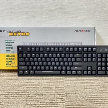 【中古】アーキス AS-KBPD04/TBK 茶軸 メカニカルキーボード