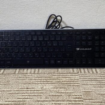 【中古】COUGAR ゲーミングキーボード VANTAR オーロラバックライトモード CGR-WXNMB-VAN 【国内正規品】