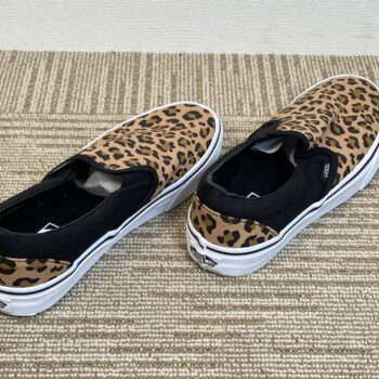 【中古】VANS Animalier Black 24.5cm