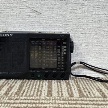 【中古】SONY ICF-SW22 FMラジオ (ブラック)