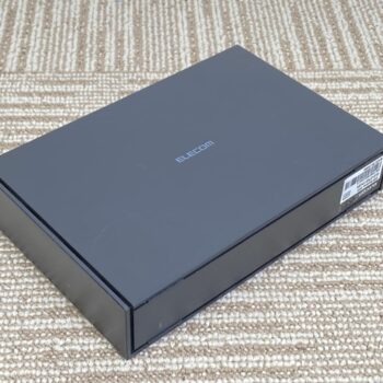 Alternative view of 【中古】エレコム(ELECOM) USB3.1/USB3.0対応 ポータブルハードディスク 1TB（ブラック）ELP-ETVシリーズ ELP-ETV010UBK