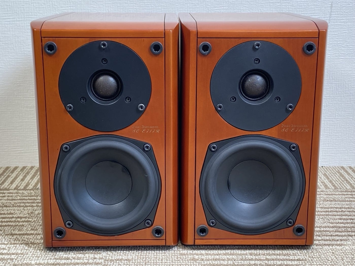 【中古】DENON SC-E727 スピーカー ペア - 画像 (2)