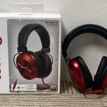 【中古】PIONEER SE-MS5T-R ヘッドフォン