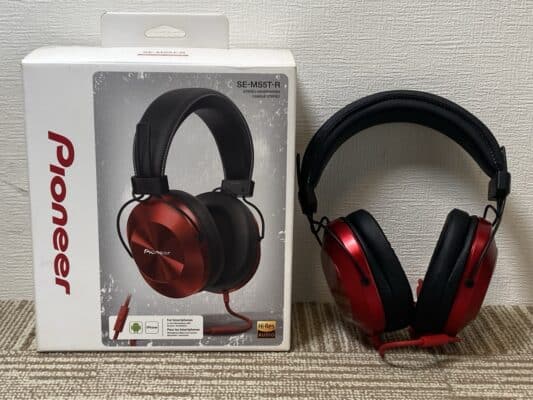 【中古】PIONEER SE-MS5T-R ヘッドフォン
