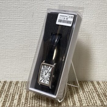 【中古】フランク三浦　腕時計　スクエア