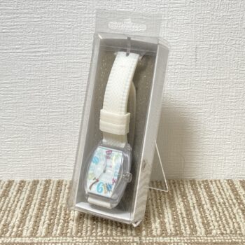 【中古】三浦jr　腕時計　ジャグラー　ホワイト