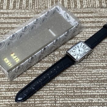 【中古】フランク三浦　腕時計　逆回転モデル  FM00G-B