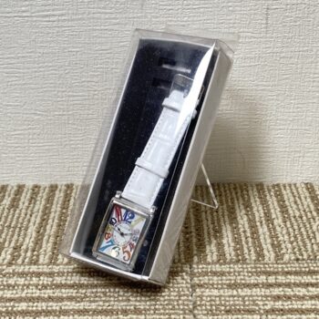 【中古】フランク三浦　腕時計　レインボーホワイト　初号機　#1