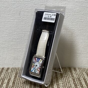【中古】フランク三浦　腕時計　レインボーホワイト　初号機 #2