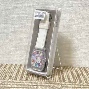 【中古】フランク三浦 ジャグラー ホワイト 腕時計