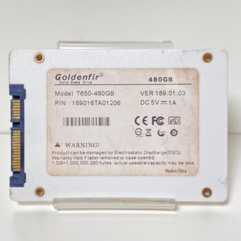 Alternative view of 【中古】Goldenfir T650 480GB SSD