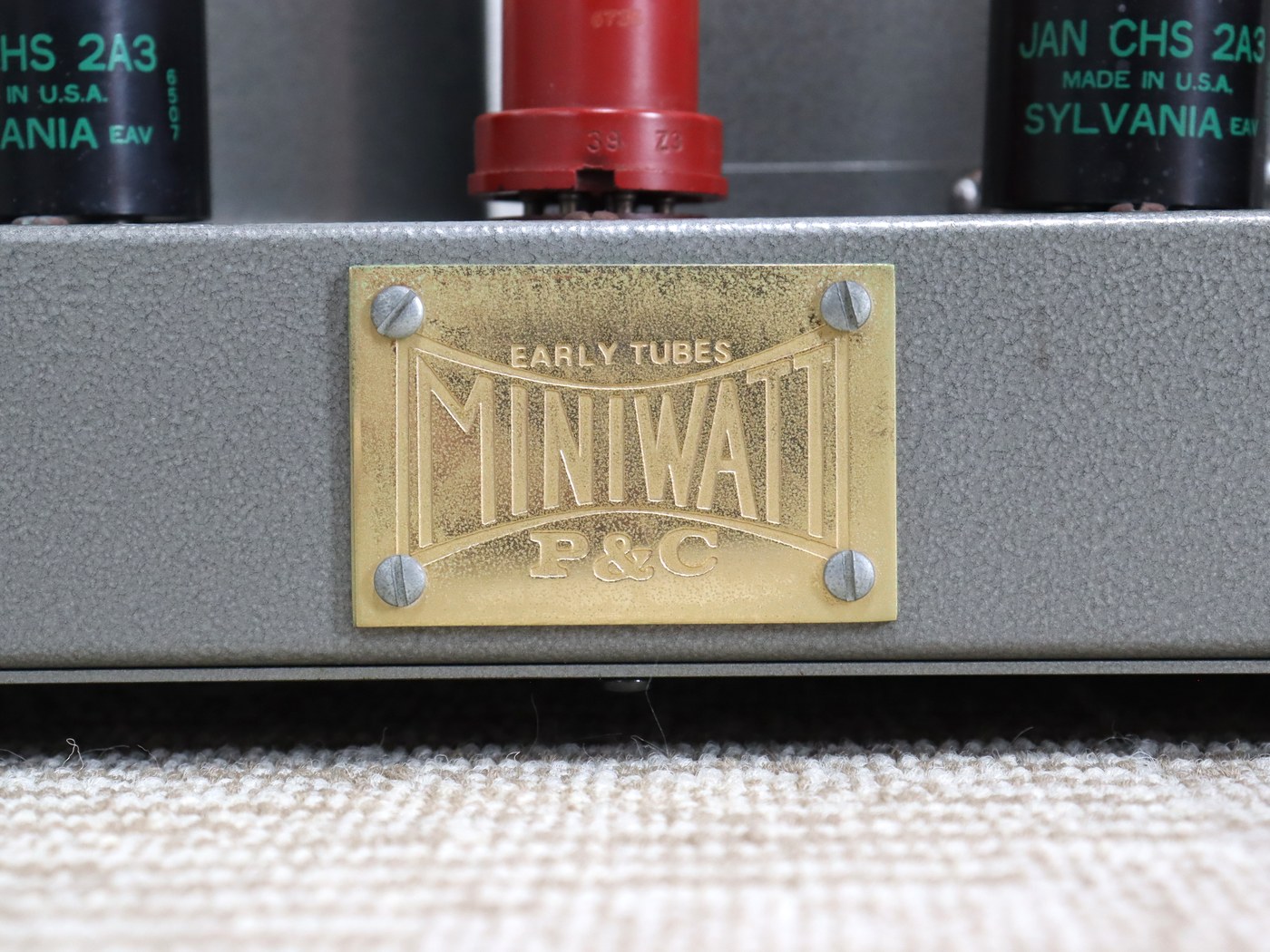 【中古】P&C MINIWATT 真空管パワーアンプ - 画像 (7)