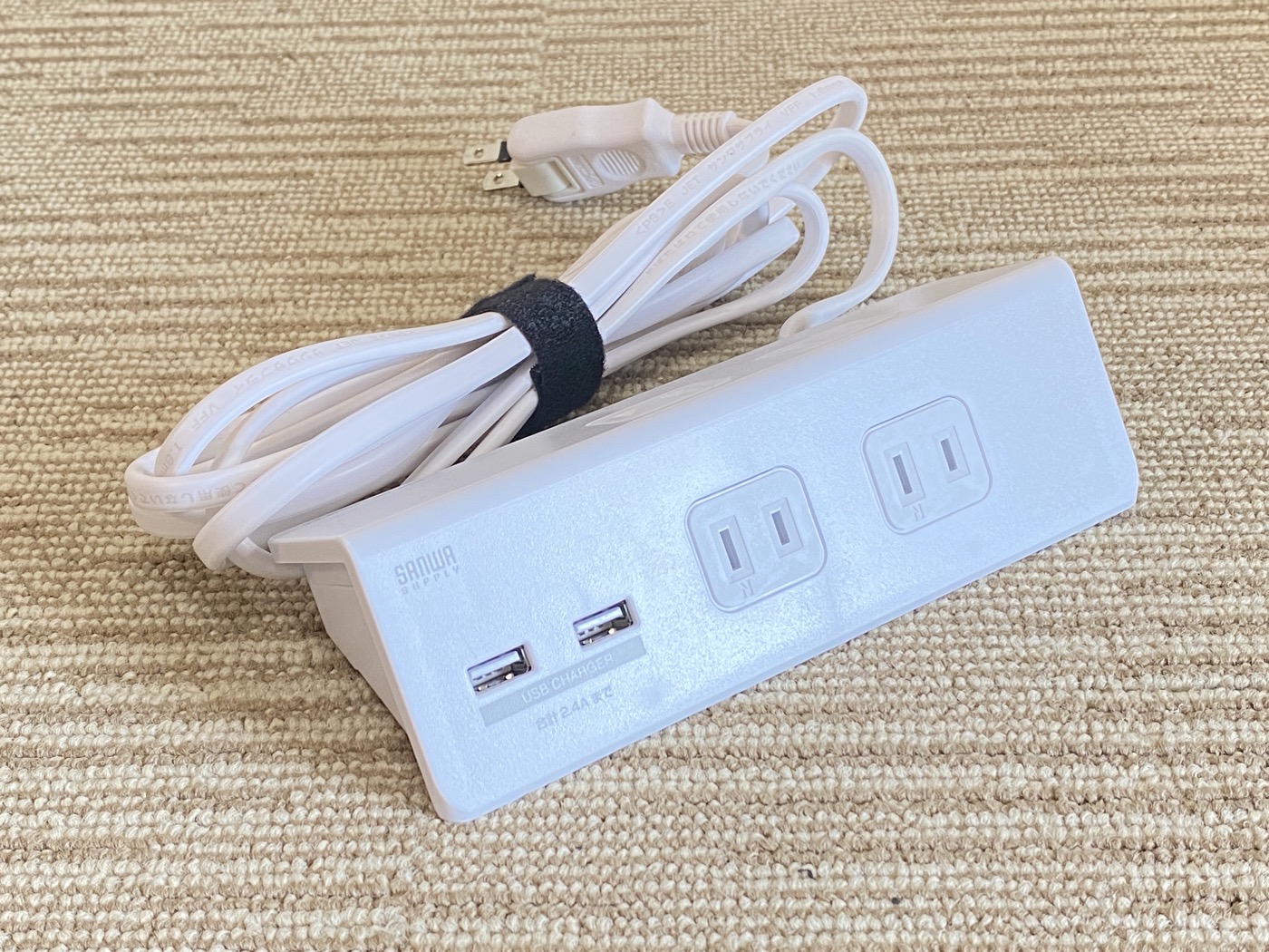 【中古】サンワサプライ TAP -B105U-3W USBポート付きタップ 3個セット #5 - 画像 (2)