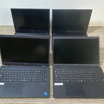 【中古・ジャンク】DELL MOUSE ノートPC 4台セット