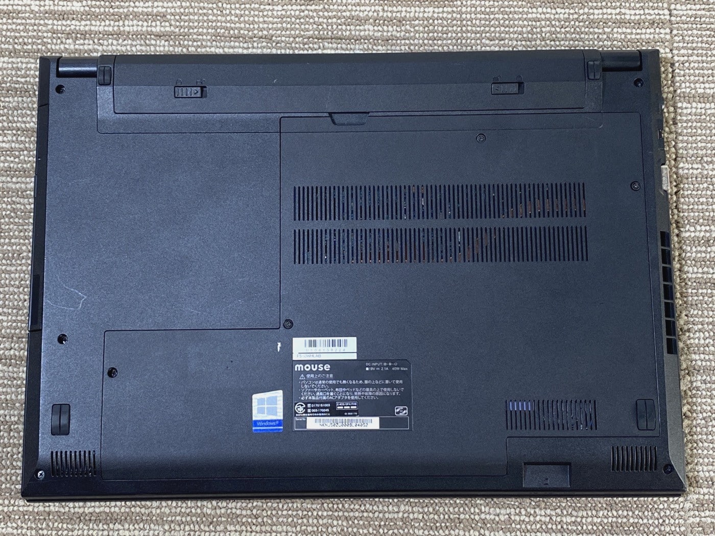【中古・ジャンク】DELL MOUSE ノートPC 4台セット - 画像 (3)