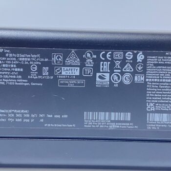 【中古・ジャンク】HP 280 Pro G5 TPC-F125-SF #5 - 画像 (8)
