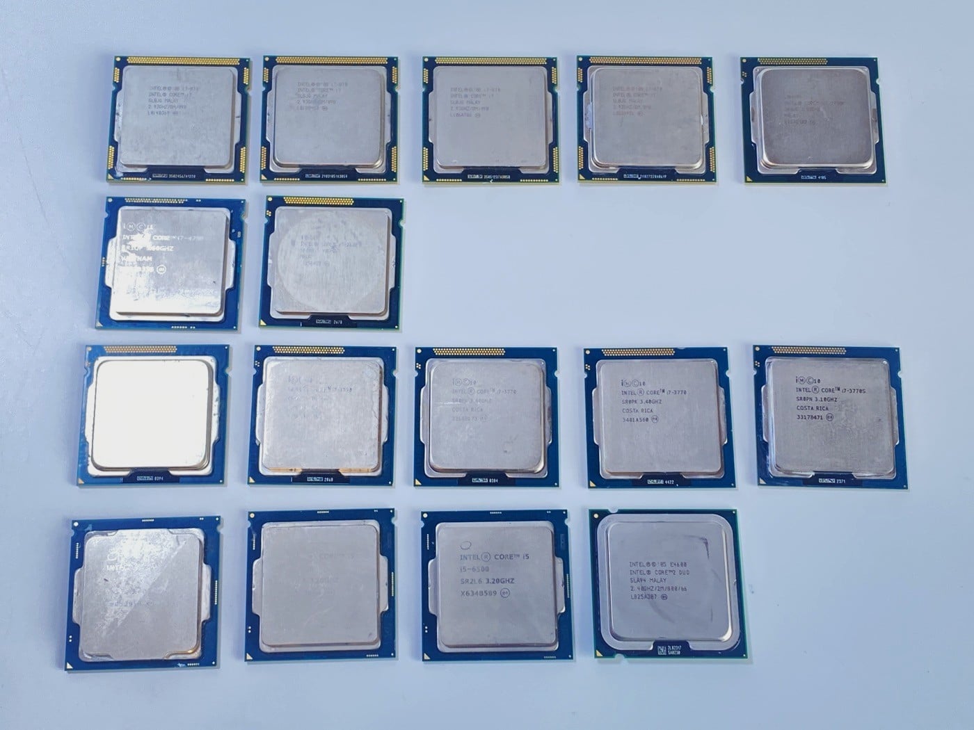 【中古・現状渡し】intel CPU 16点 まとめて i5 i7