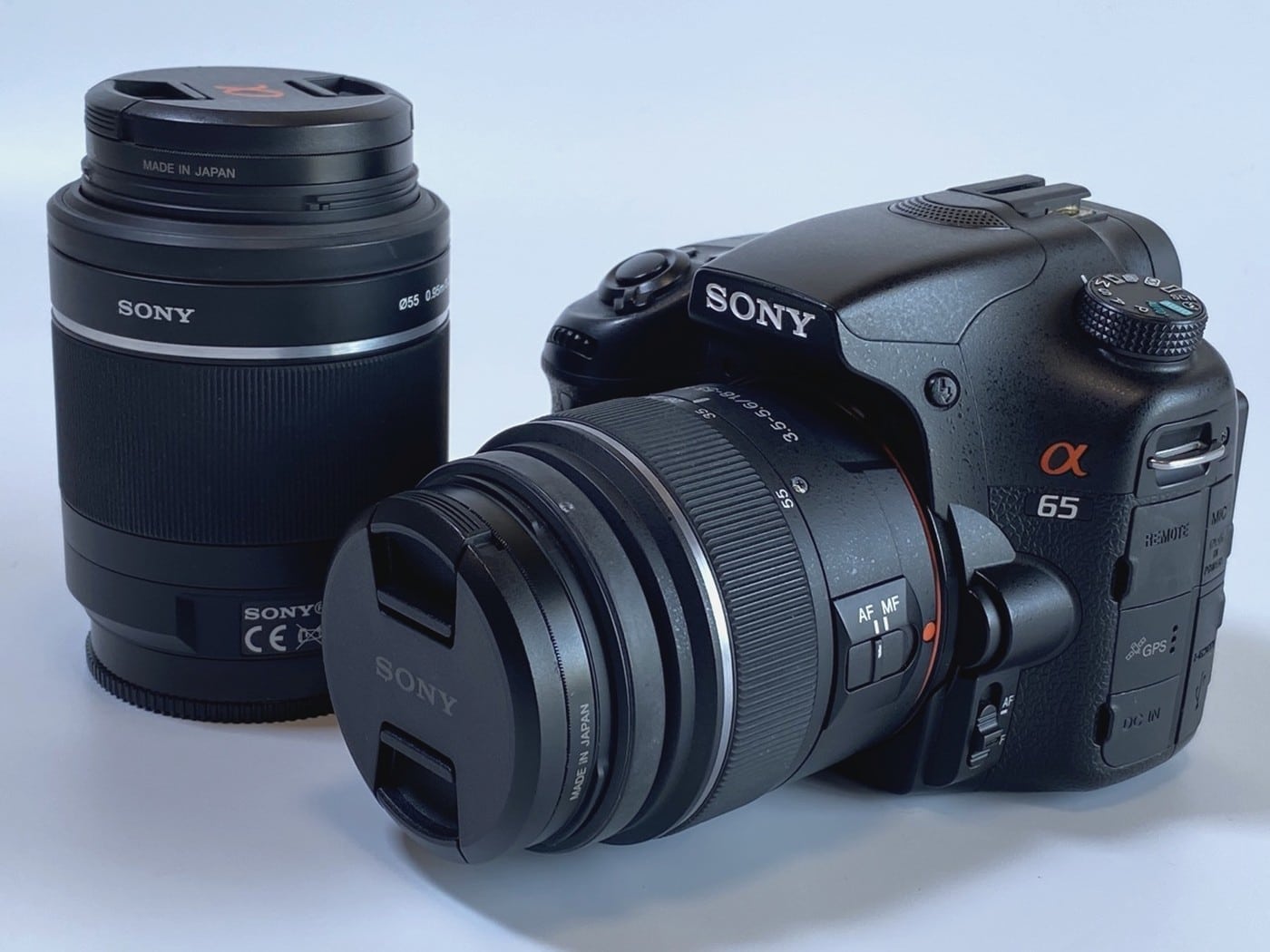 【中古・難あり】SONY SLT-A65V 一眼レフカメラ ダブルズームキット