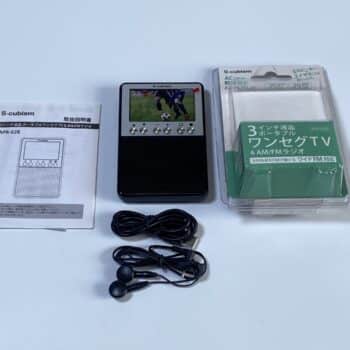 【中古】S-cubism 3インチポータブルテレビ - 画像 (8)
