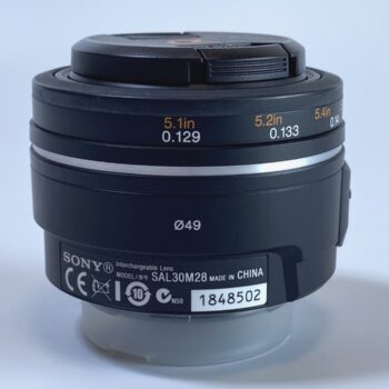 【中古】SONY SAL30M28 単焦点レンズ - 画像 (3)