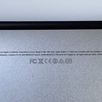【中古・現状渡し】APPLE MacBook Air A1466 - 画像 (6)