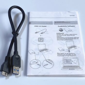 【中古】ADATA AHV620-1TU3-CBK 2.5インチポータブルHDD - 画像 (3)