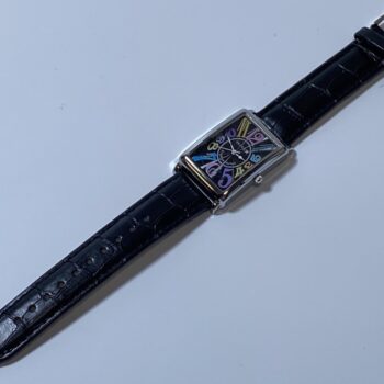 【中古】フランク三浦 スクエア 腕時計