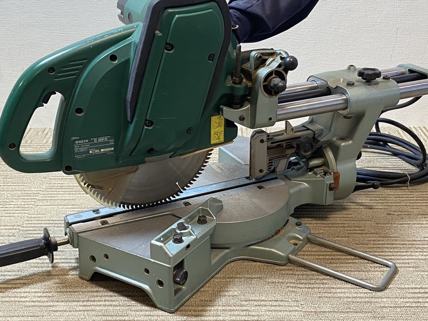 【中古】HITACHI C10FS 電動丸ノコ - 画像 (6)