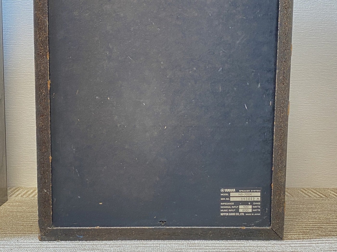 【中古・ジャンク】YAMAHA NS-700X - 画像 (13)