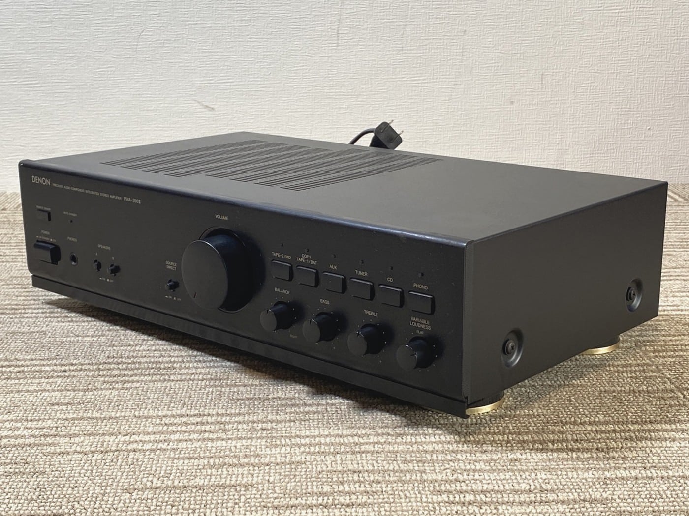 【中古】DENON PMA-390II プリメインアンプ