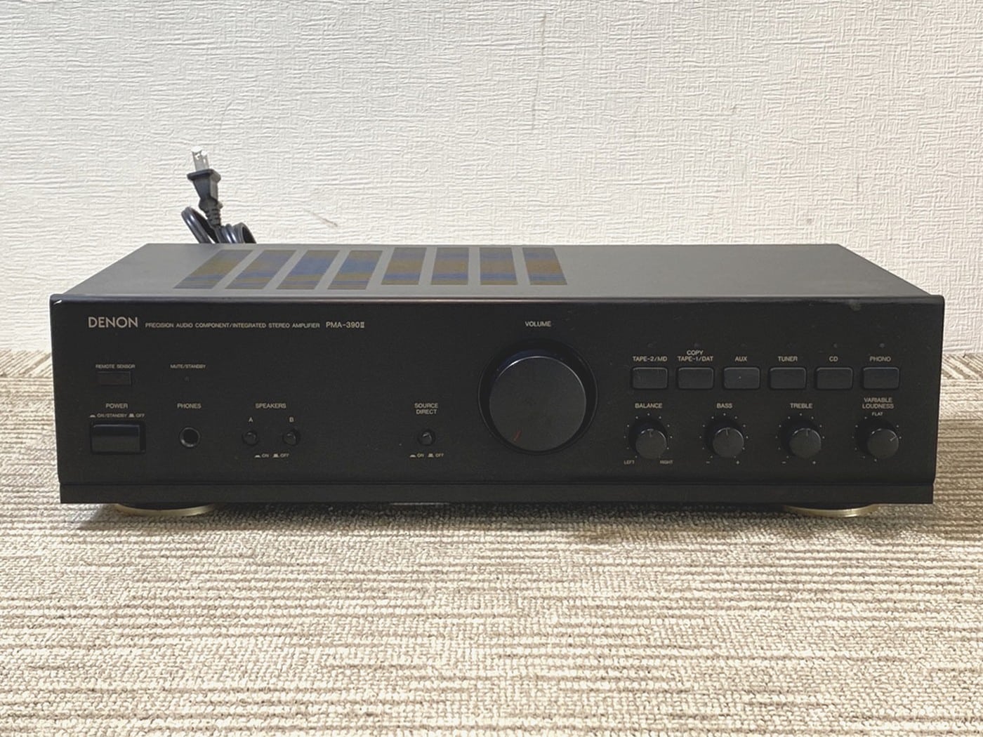 【中古】DENON PMA-390II プリメインアンプ - 画像 (2)