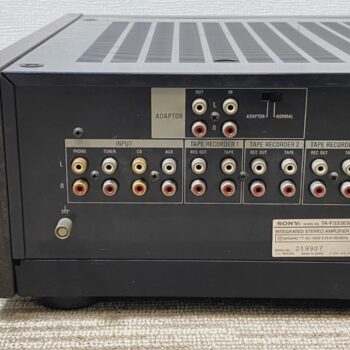 【中古・ジャンク】SONY TA-F333ESX プリメインアンプ - 画像 (9)