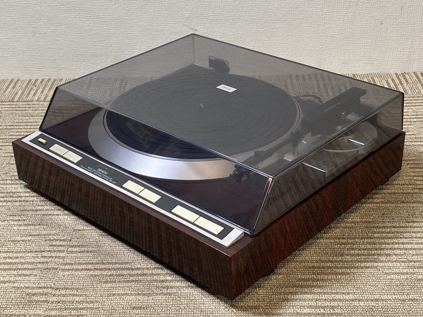 【中古・現状渡し】DENON DP-37F レコードプレーヤー - 画像 (2)