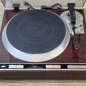 【中古・現状渡し】DENON DP-37F レコードプレーヤー - 画像 (3)