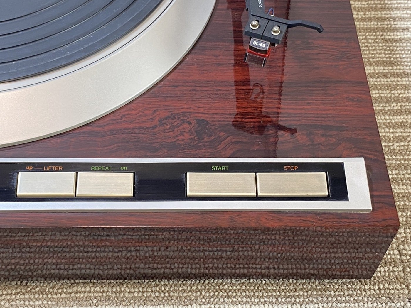 【中古・現状渡し】DENON DP-37F レコードプレーヤー - 画像 (5)