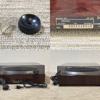 【中古・現状渡し】DENON DP-37F レコードプレーヤー - 画像 (9)