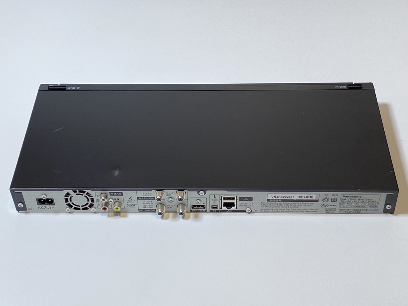 【中古】Panasonic DMR-BWT660 BDレコーダー - 画像 (7)