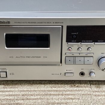 【中古・ジャンク】TEAC W-890R MKII カセットデッキ - 画像 (3)