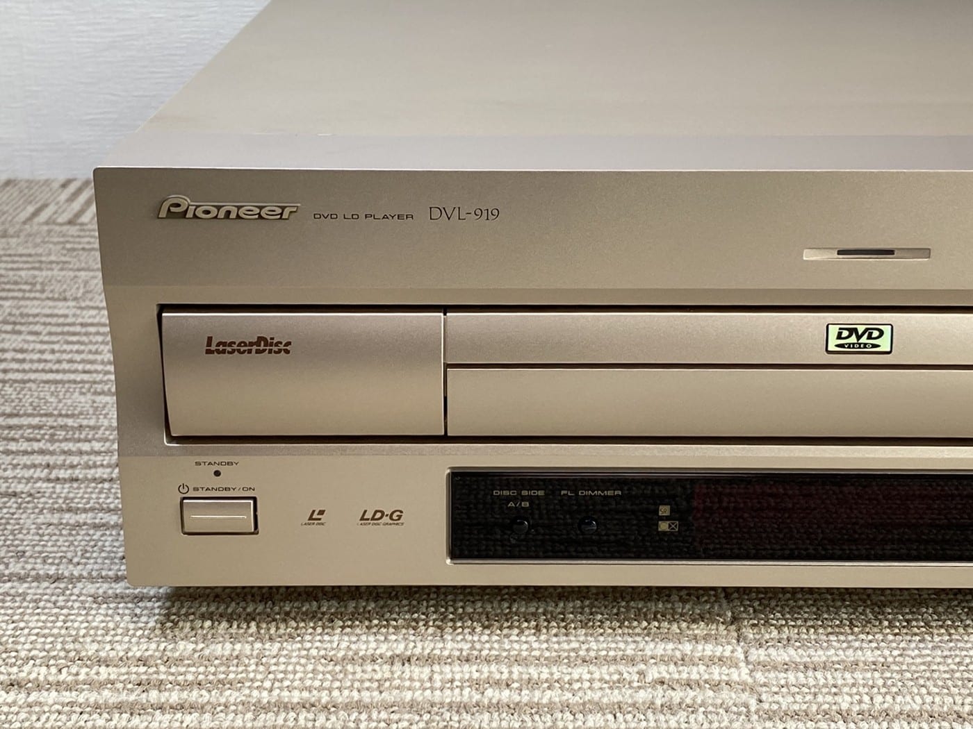 【中古】Pioneer DVL-919 LDプレーヤー - 画像 (3)