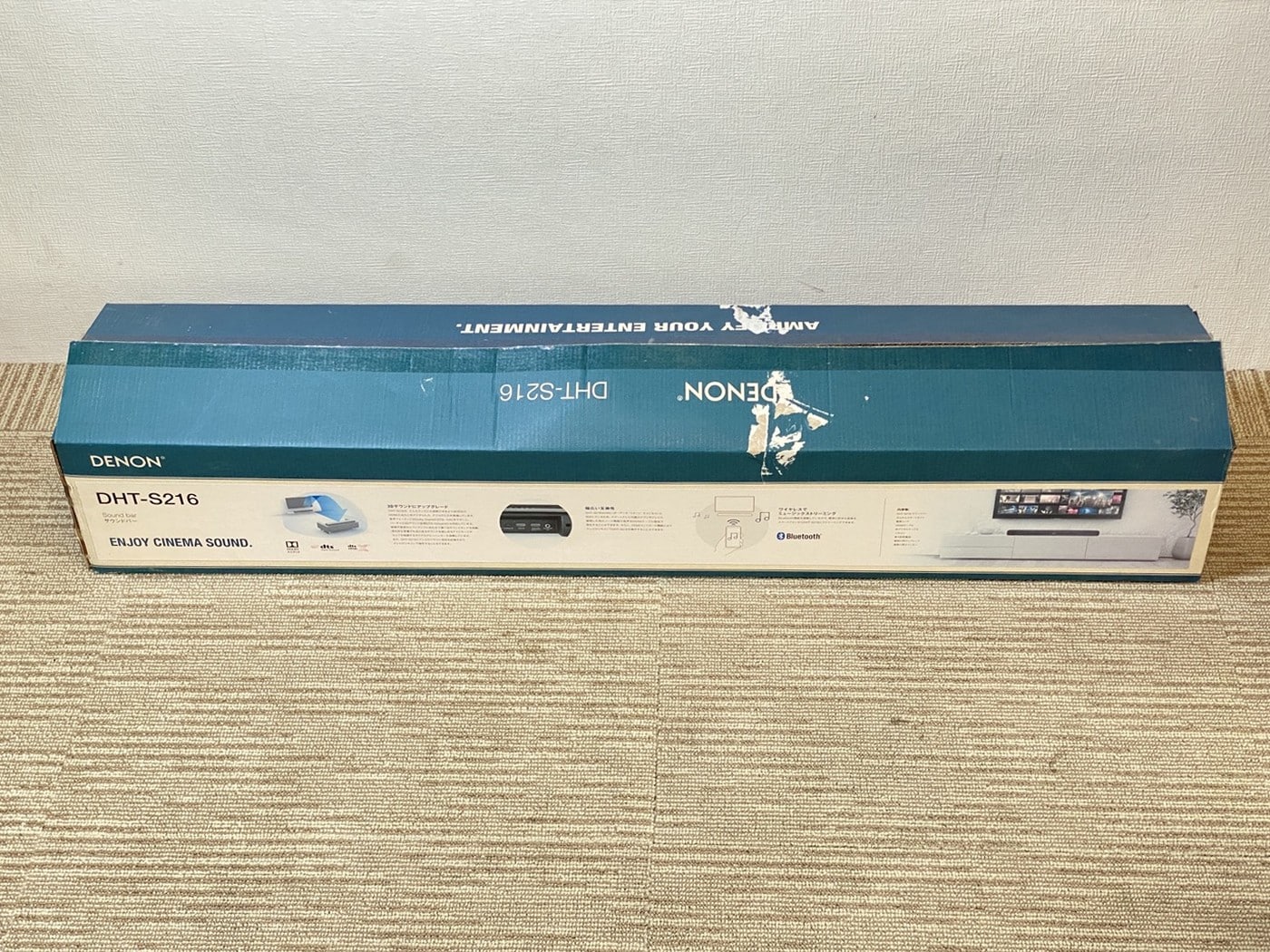 【中古】DENON DHT-S216 サウンドバー - 画像 (10)