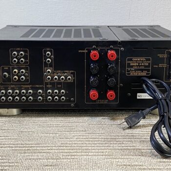 【中古・ジャンク】ONKYO A-817EX プリメインアンプ - 画像 (6)