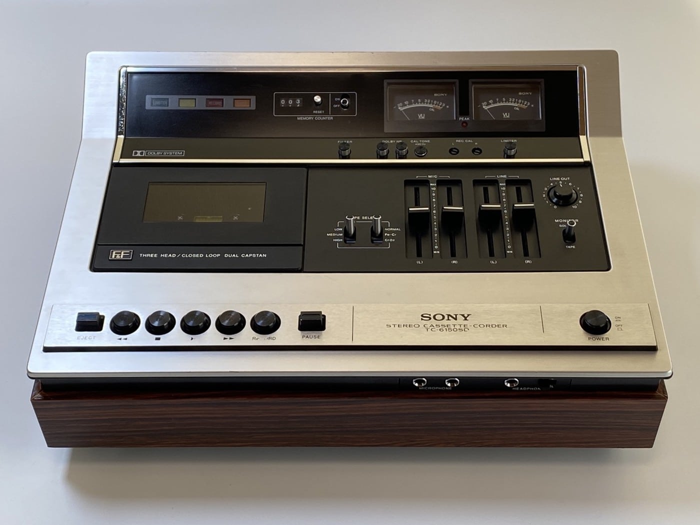 【中古】SONY TC-6150SD カセットデッキ - 画像 (2)