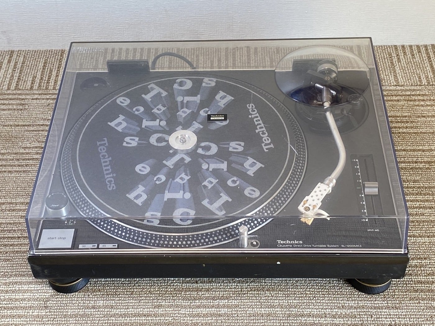 【中古】Technics SL-1200 MK3 ターンテーブル - 画像 (2)