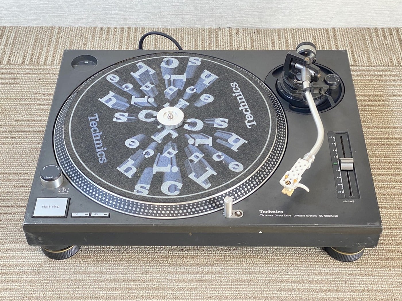 【中古】Technics SL-1200 MK3 ターンテーブル - 画像 (3)