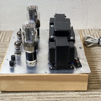 【中古・現状渡し】メーカー不明 自作真空管プリメインアンプ #8 - 画像 (5)