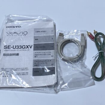 【中古】ONKYO SE-U33GXV オーディオインターフェース 未使用品 - 画像 (4)