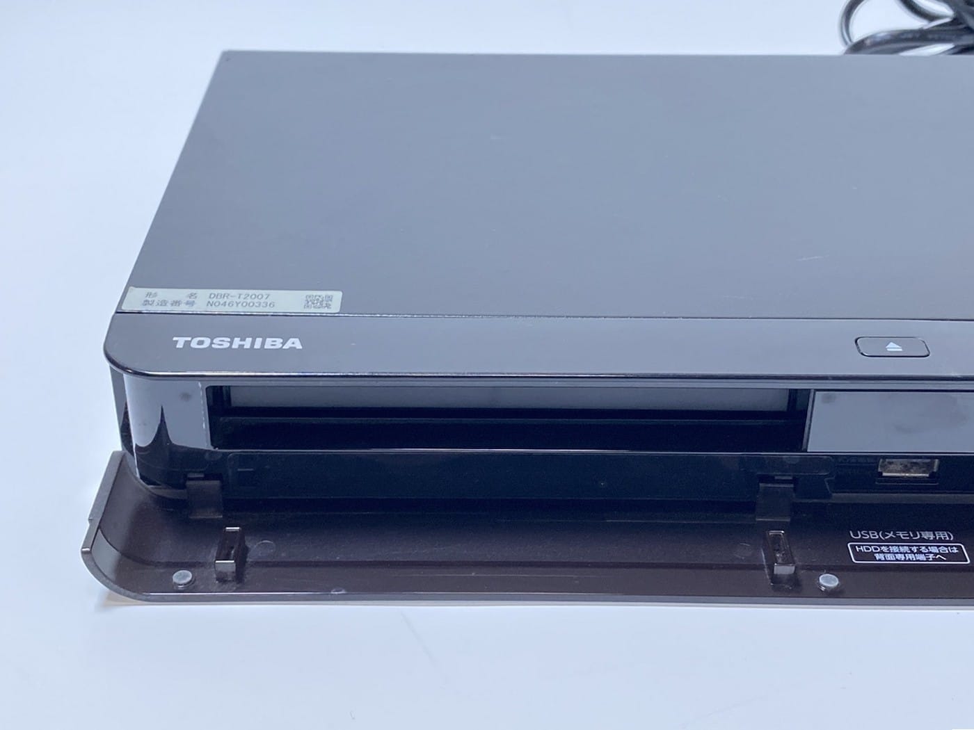 【中古】TOSHIBA DBR-T2007 BDレコーダー - 画像 (3)