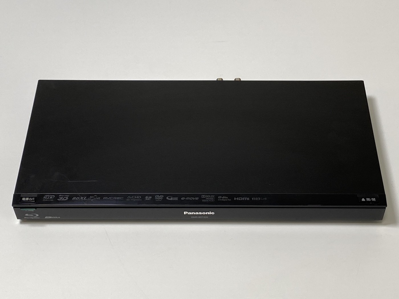 【中古】Panasonic DMR-BRT220 BDプレーヤー - 画像 (3)