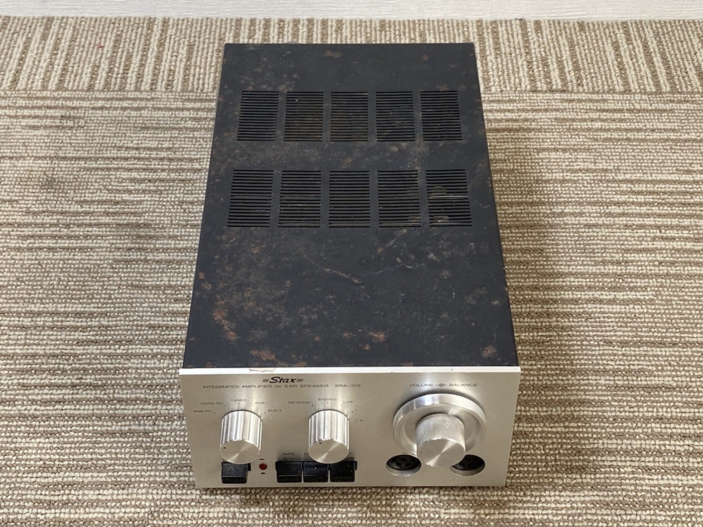 【中古・ジャンク】STAX SRA-10S プリメインアンプ - 画像 (3)